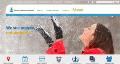 Desktop Screenshot of bassett.org